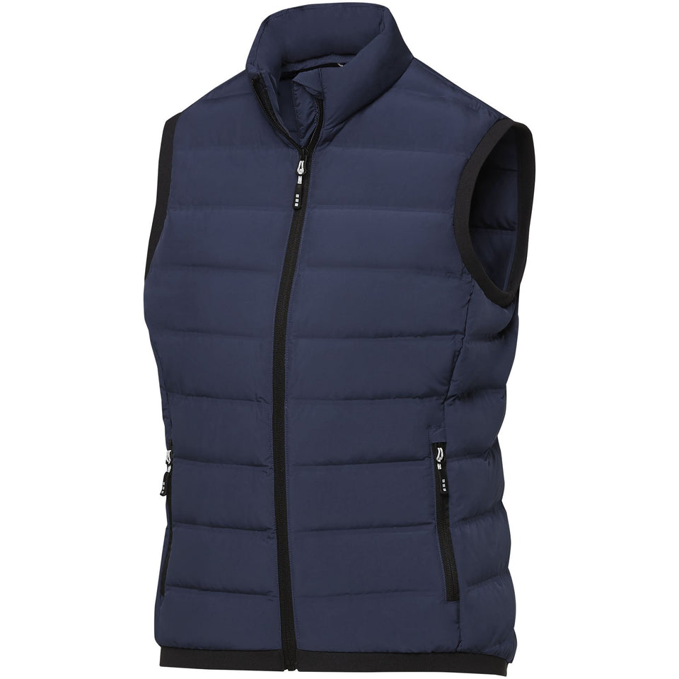 Piumino termico smanicato da donna Caltha personalizzato con logo - Pubblienne