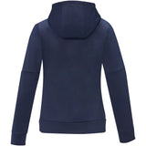 Felpa anorak con cappuccio da donna a mezza zip Sayan personalizzato con logo - Pubblienne