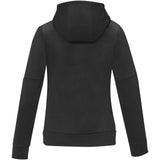 Felpa anorak con cappuccio da donna a mezza zip Sayan personalizzato con logo - Pubblienne