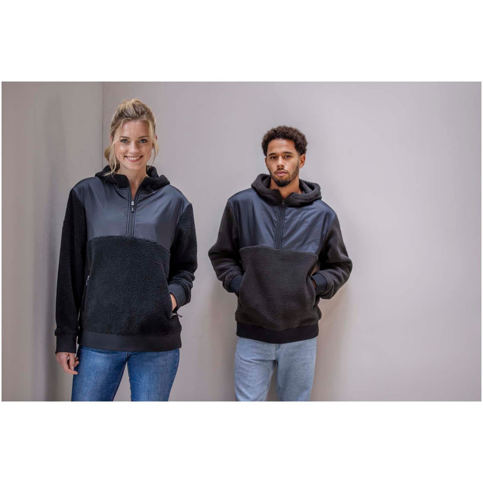 Pile in sherpa riciclato unisex Evans personalizzato con logo - Pubblienne