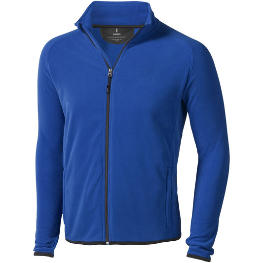 Giacca in microfleece Brossard con zip intera da uomo personalizzato con logo - Pubblienne