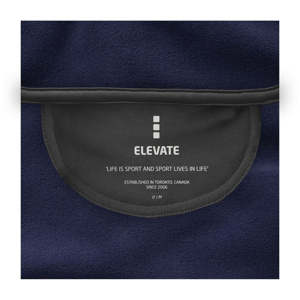 Giacca in microfleece Brossard con zip intera da uomo personalizzato con logo - Pubblienne