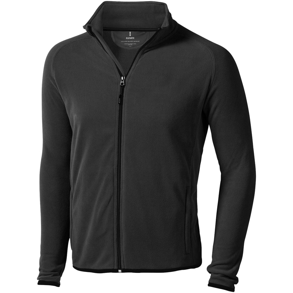 Giacca in microfleece Brossard con zip intera da uomo personalizzato con logo - Pubblienne