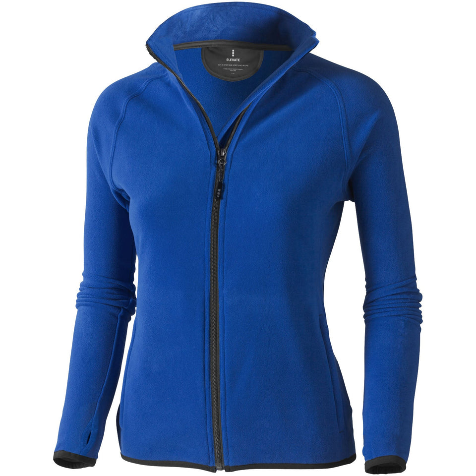 Giacca in microfleece Brossard con zip intera da donna personalizzato con logo - Pubblienne