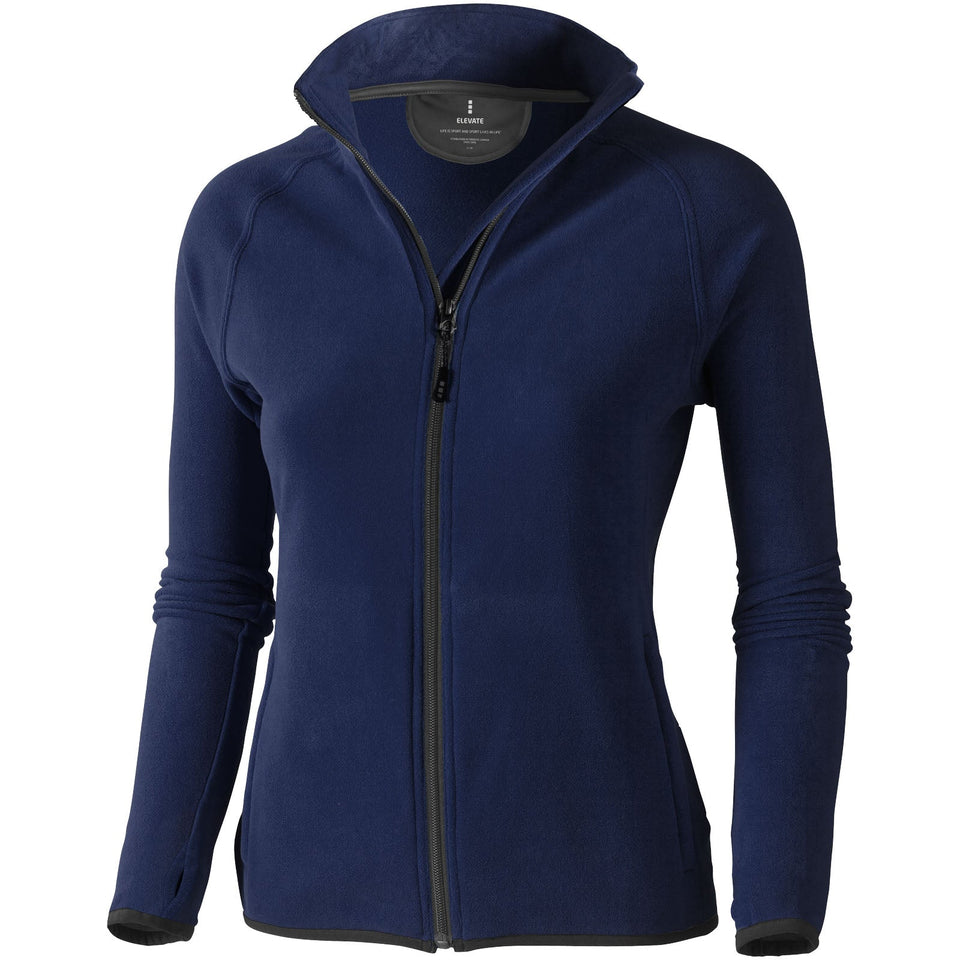Giacca in microfleece Brossard con zip intera da donna personalizzato con logo - Pubblienne
