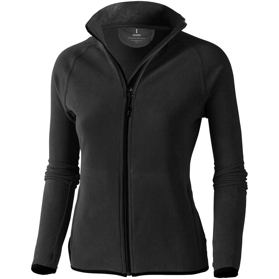 Giacca in microfleece Brossard con zip intera da donna personalizzato con logo - Pubblienne