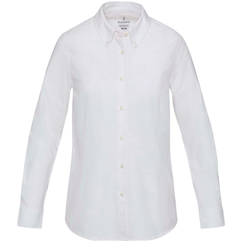 Camicia in tessuto Oxford da donna Sphene personalizzato con logo - Pubblienne