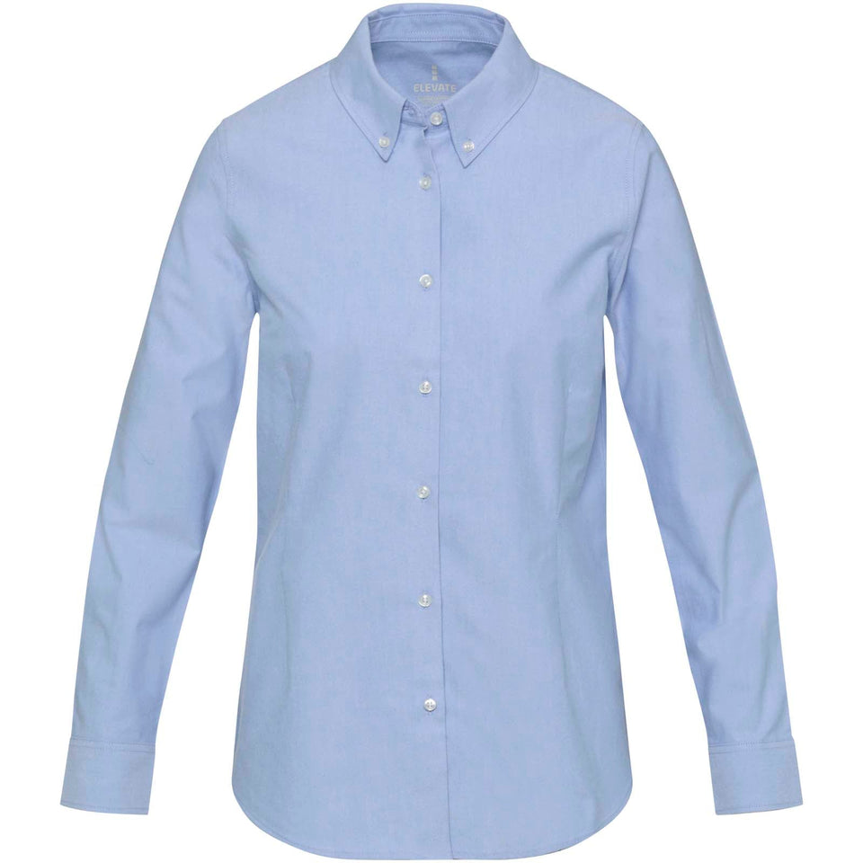 Camicia in tessuto Oxford da donna Sphene personalizzato con logo - Pubblienne