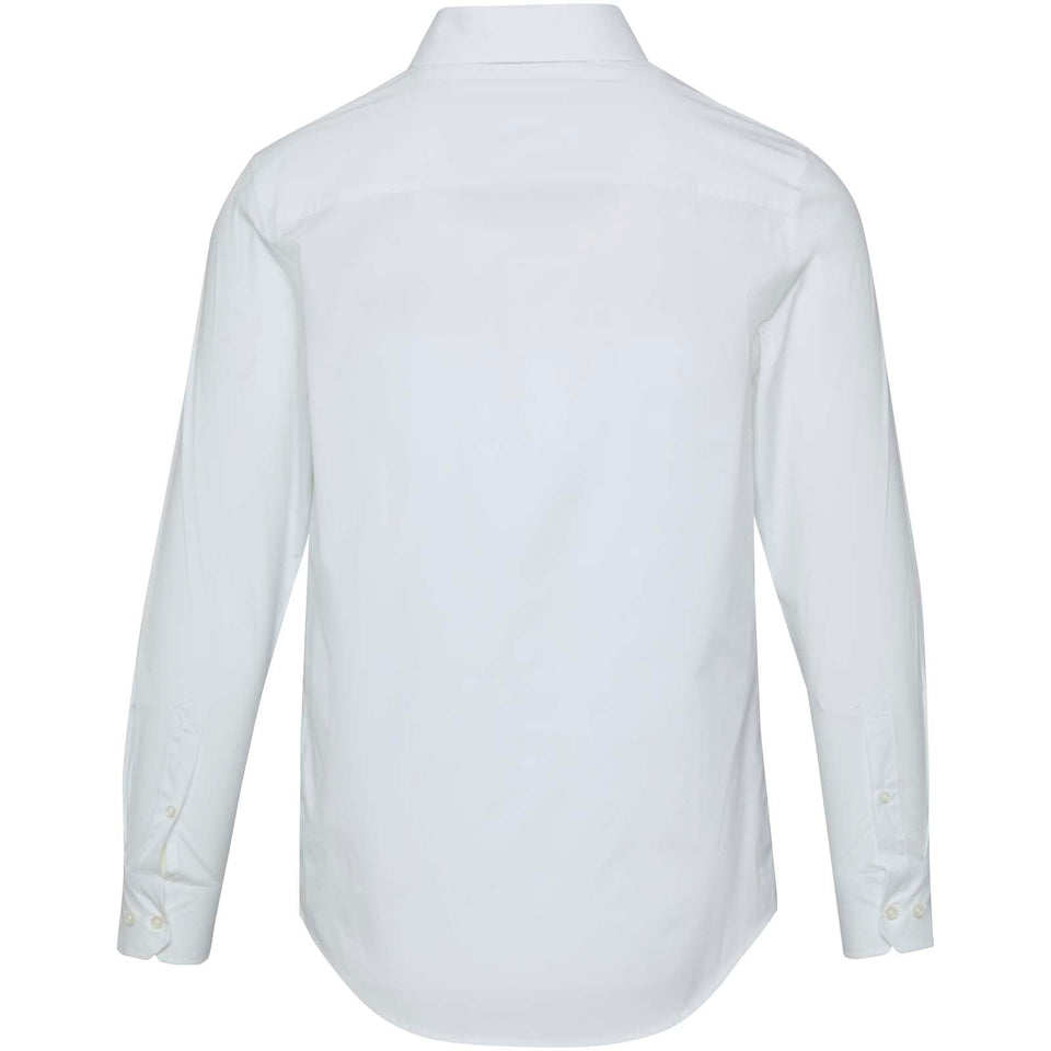 Camicia in tessuto di popeline da uomo Carnelian personalizzato con logo - Pubblienne
