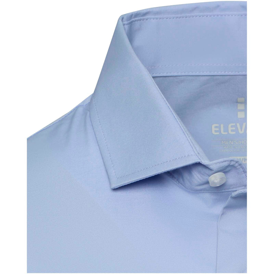 Camicia in tessuto di popeline da uomo Carnelian personalizzato con logo - Pubblienne