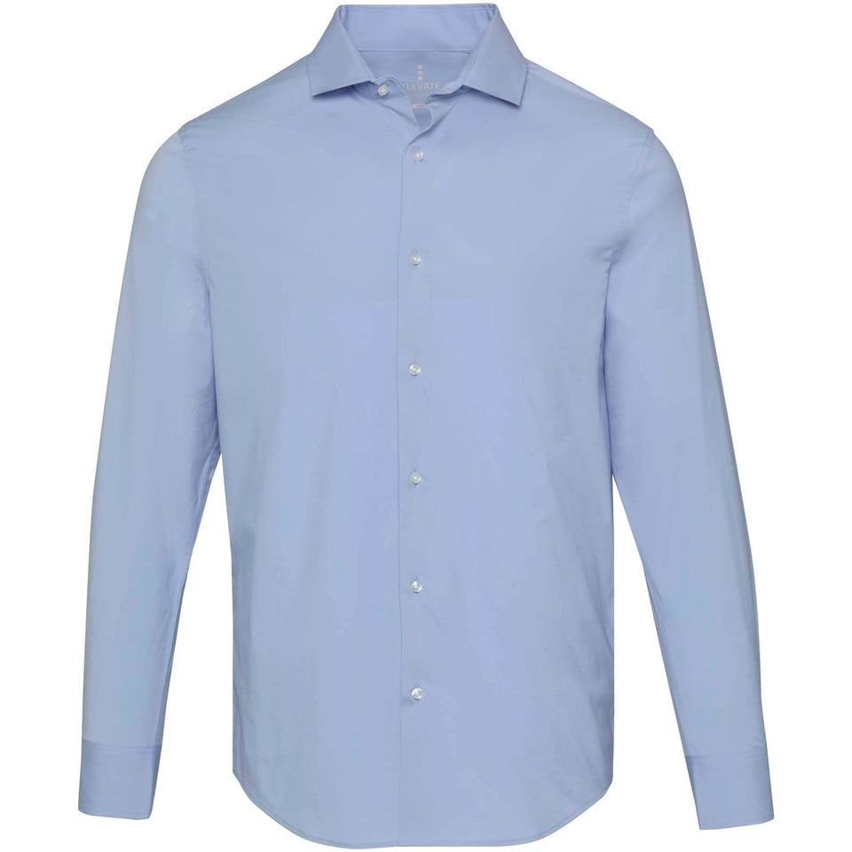 Camicia in tessuto di popeline da uomo Carnelian personalizzato con logo - Pubblienne