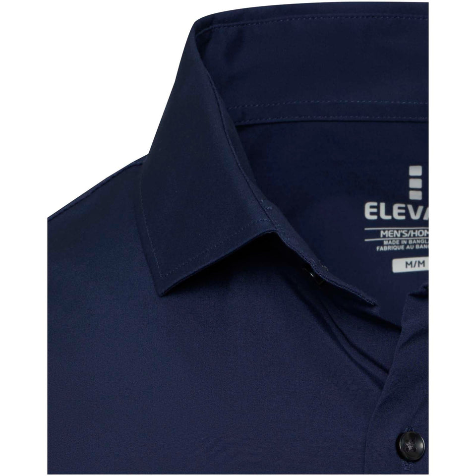 Camicia in tessuto di popeline da uomo Carnelian personalizzato con logo - Pubblienne