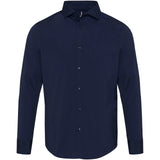 Camicia in tessuto di popeline da uomo Carnelian personalizzato con logo - Pubblienne