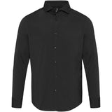 Camicia in tessuto di popeline da uomo Carnelian personalizzato con logo - Pubblienne