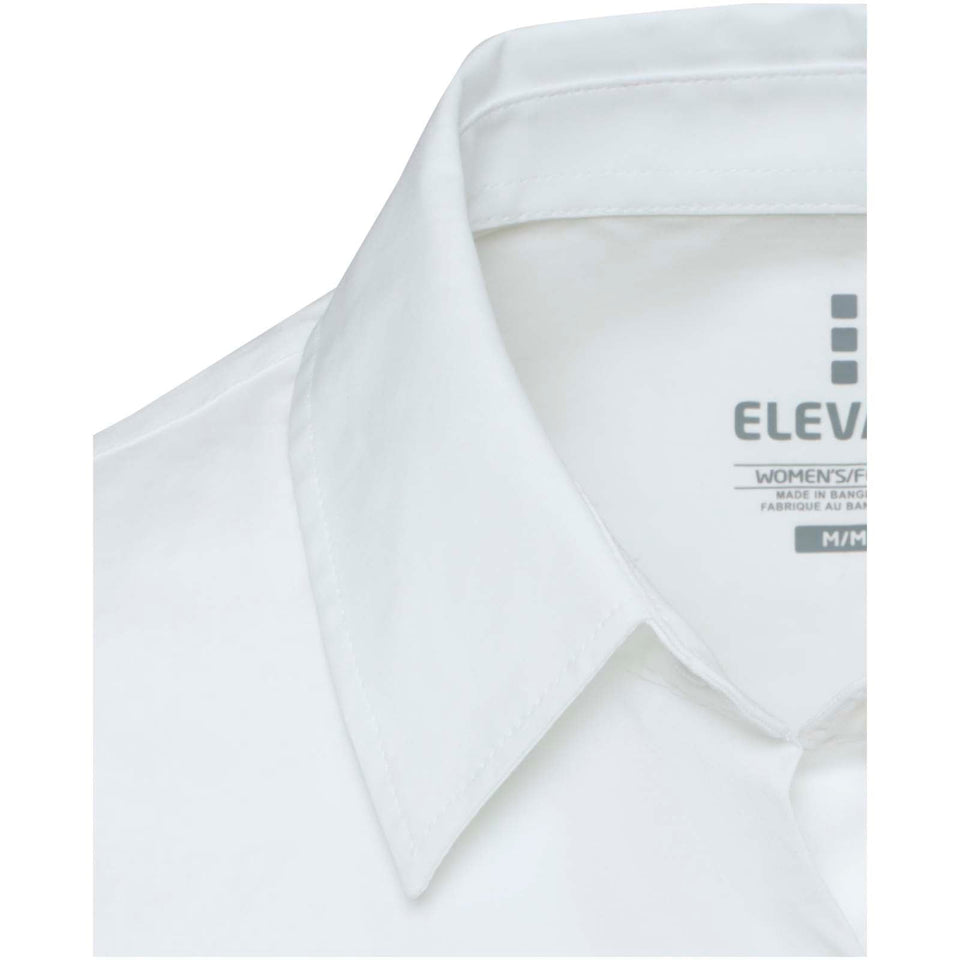 Camicia in tessuto di popeline da donna Carnelian personalizzato con logo - Pubblienne