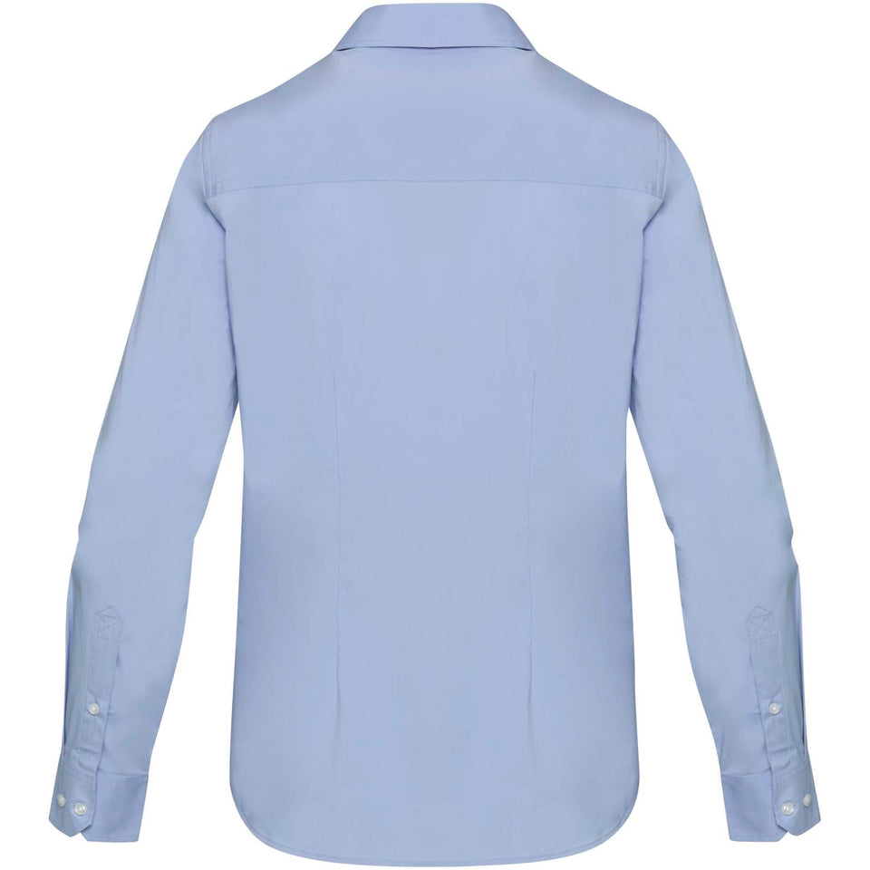 Camicia in tessuto di popeline da donna Carnelian personalizzato con logo - Pubblienne