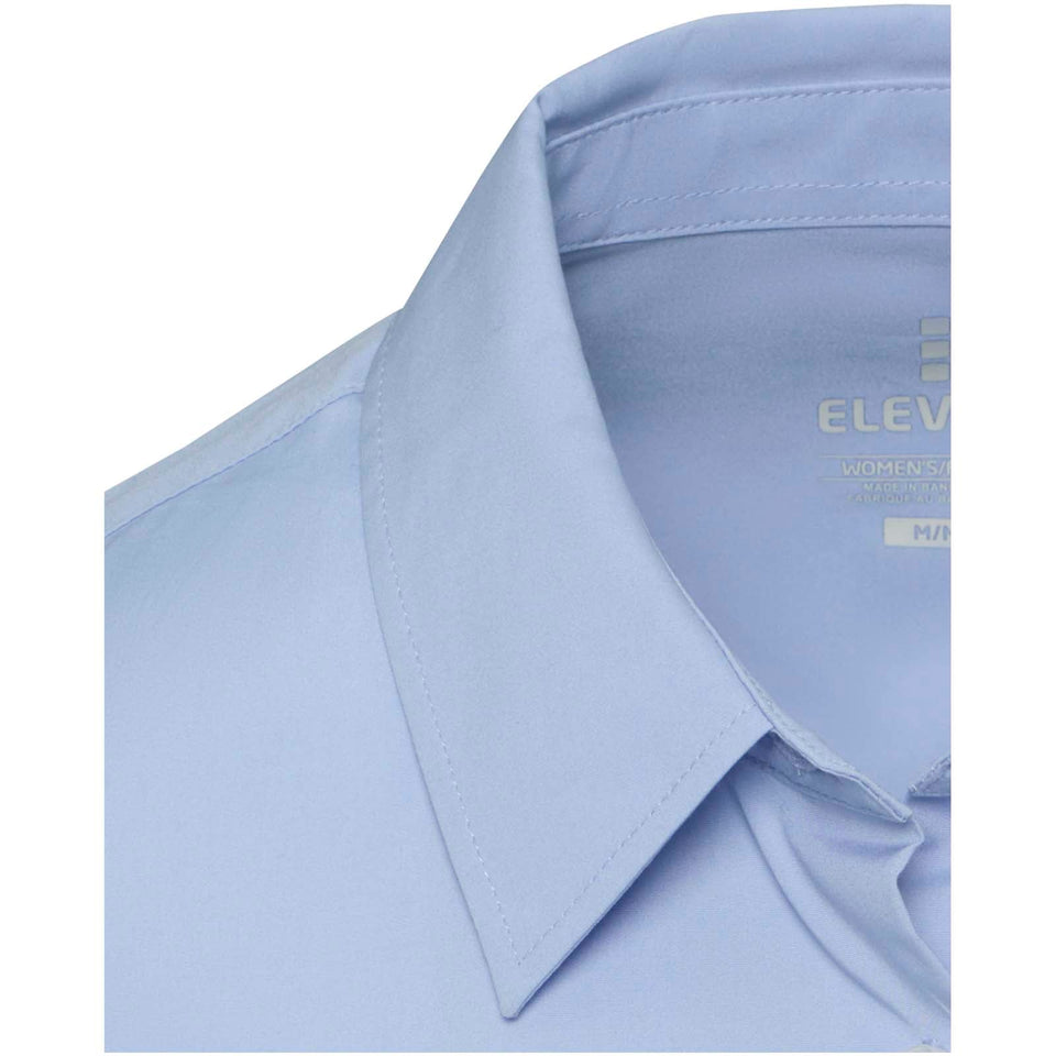 Camicia in tessuto di popeline da donna Carnelian personalizzato con logo - Pubblienne