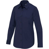 Camicia in tessuto di popeline da donna Carnelian personalizzato con logo - Pubblienne