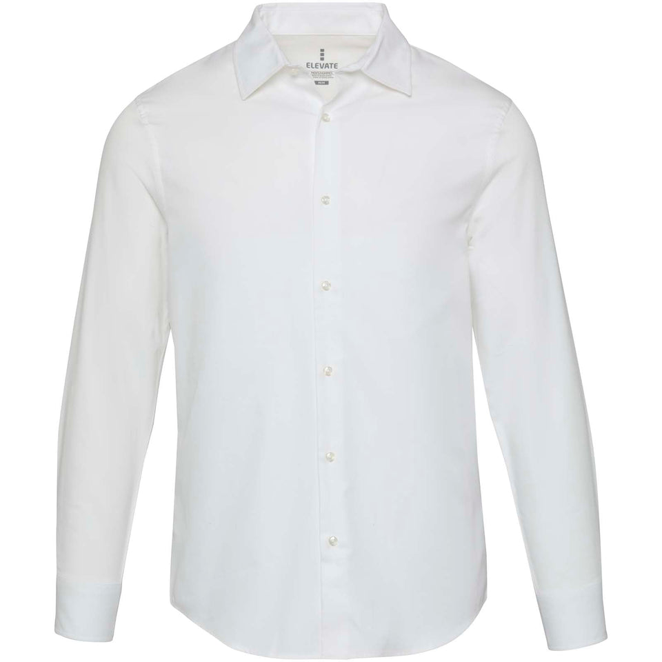 Camicia in twill da uomo Citrine personalizzato con logo - Pubblienne