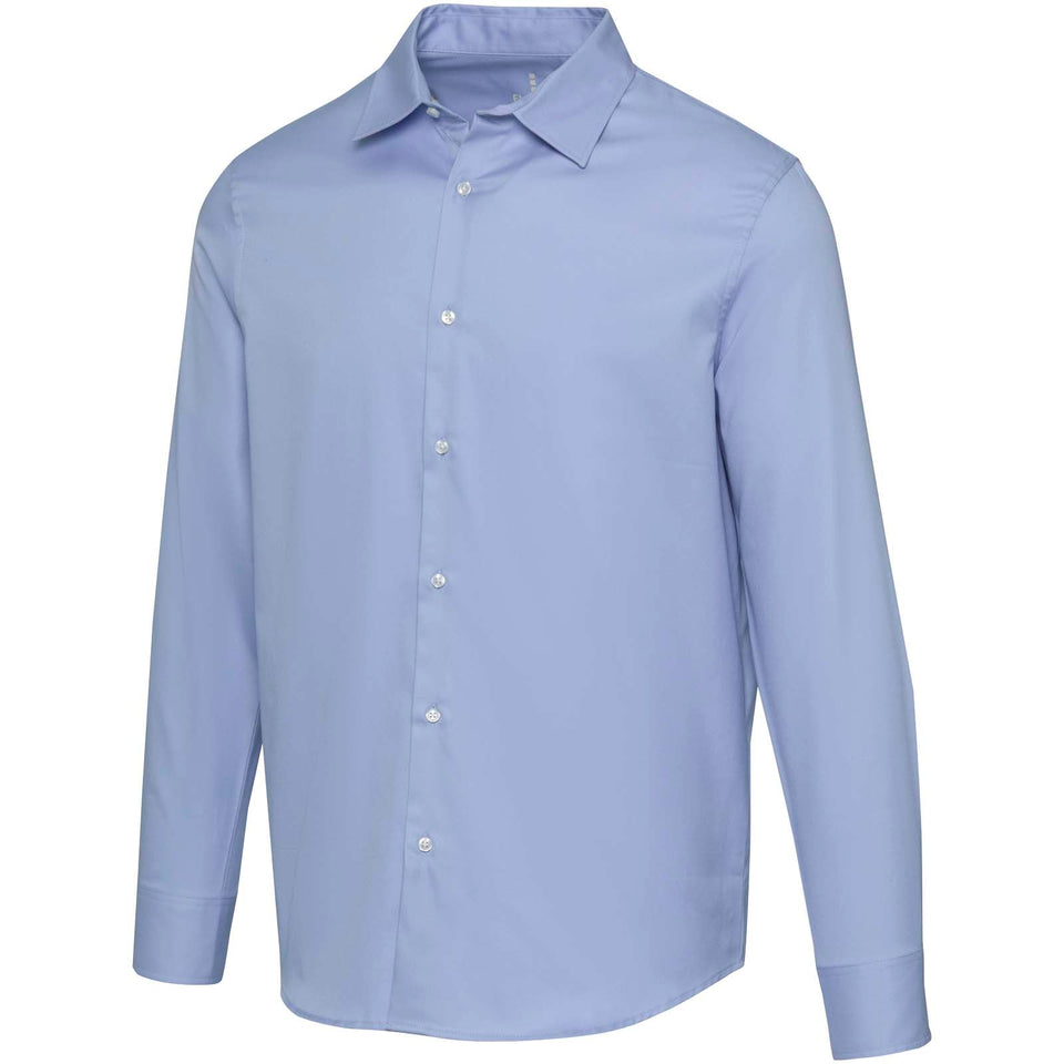 Camicia in twill da uomo Citrine personalizzato con logo - Pubblienne