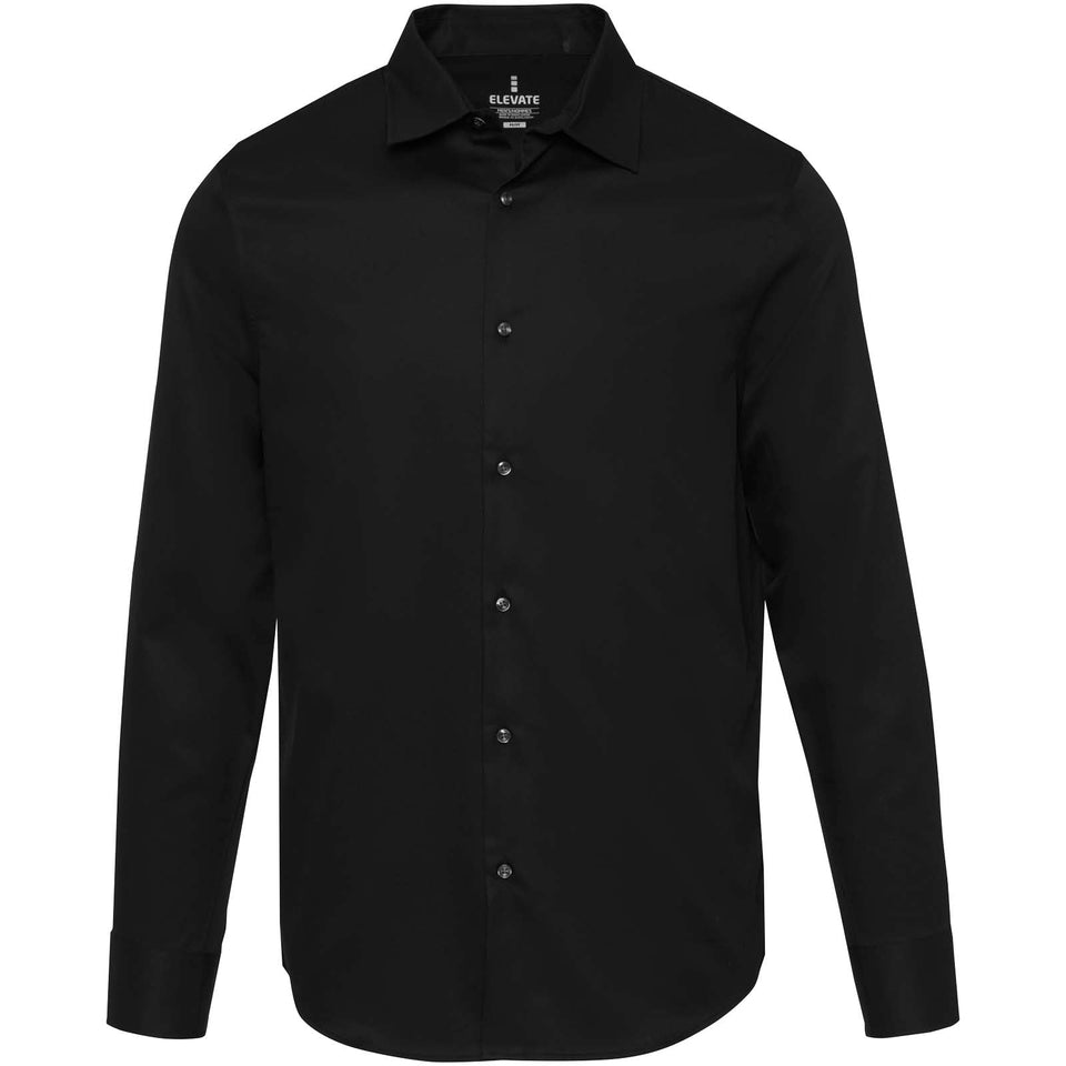Camicia in twill da uomo Citrine personalizzato con logo - Pubblienne