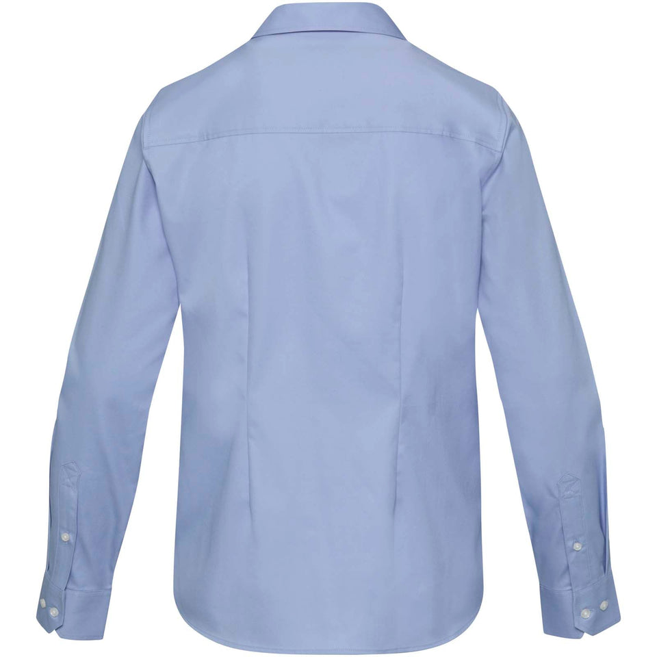 Camicia in twill da donna Citrino personalizzato con logo - Pubblienne