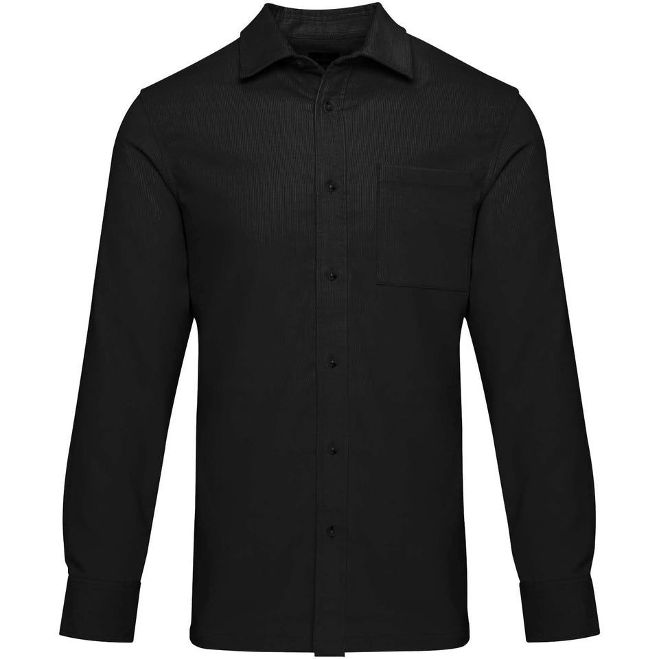 Camicia unisex in velluto a coste Alum personalizzato con logo - Pubblienne