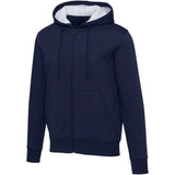 Felpa con cappuccio e zip intera in sherpa Natron personalizzato con logo - Pubblienne