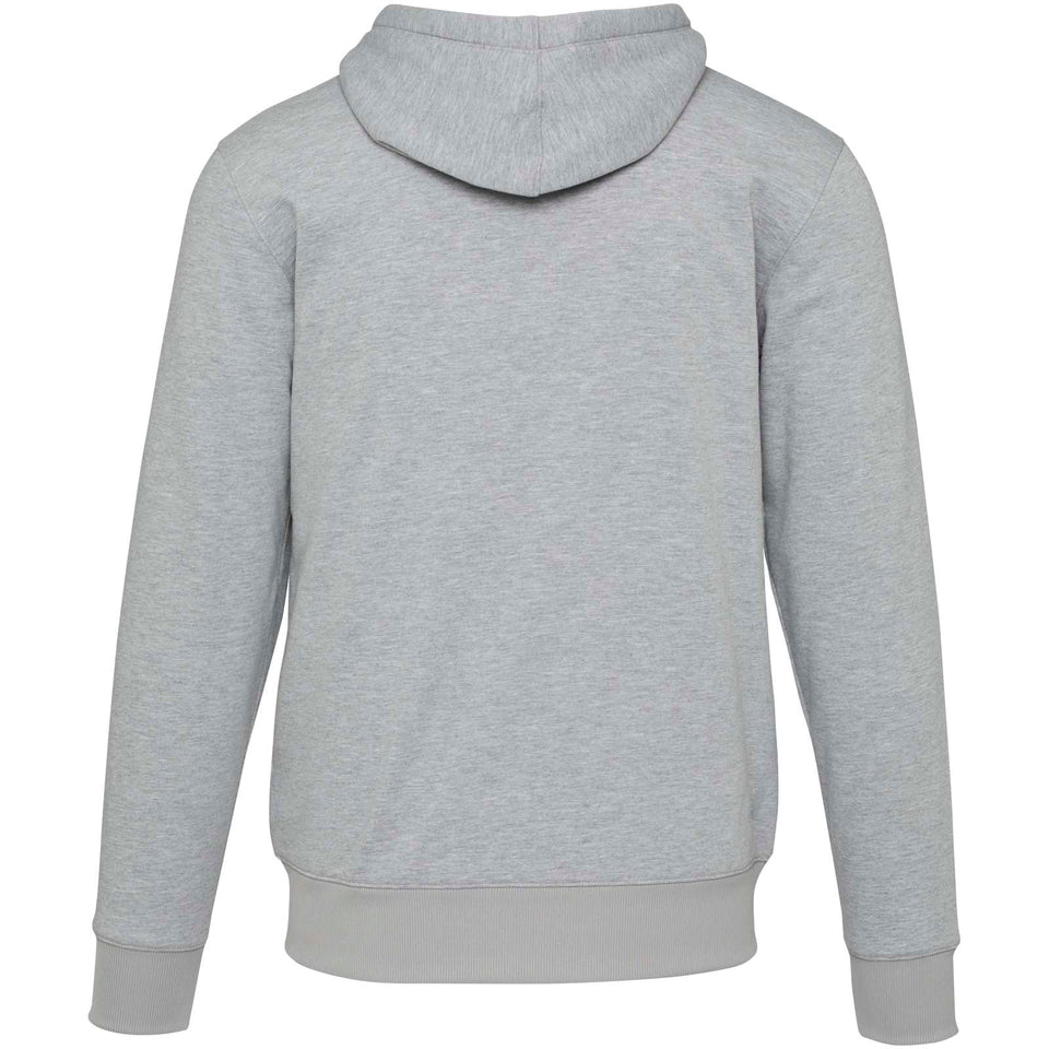 Felpa con cappuccio e zip intera in sherpa Natron personalizzato con logo - Pubblienne