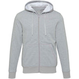 Felpa con cappuccio e zip intera in sherpa Natron personalizzato con logo - Pubblienne