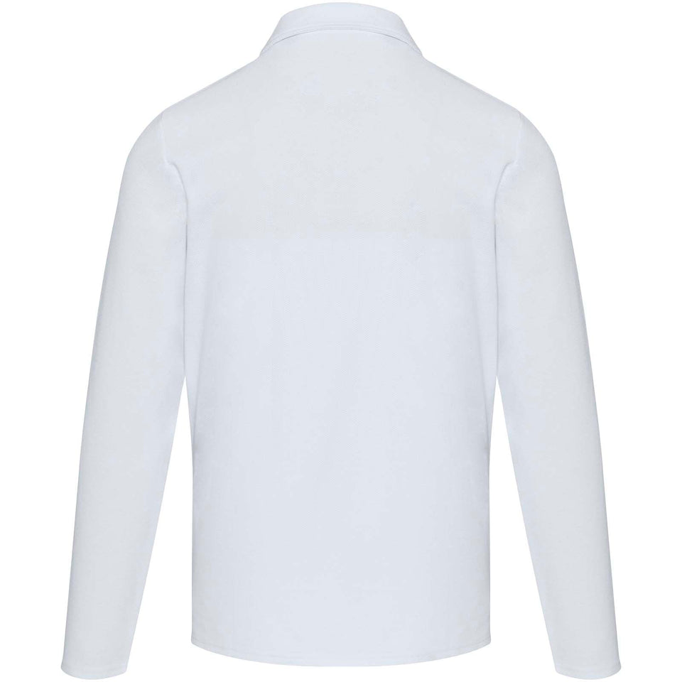 Polo unisex a maniche lunghe Apollo personalizzato con logo - Pubblienne