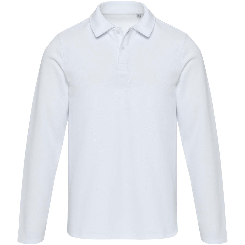 Polo unisex a maniche lunghe Apollo personalizzato con logo - Pubblienne