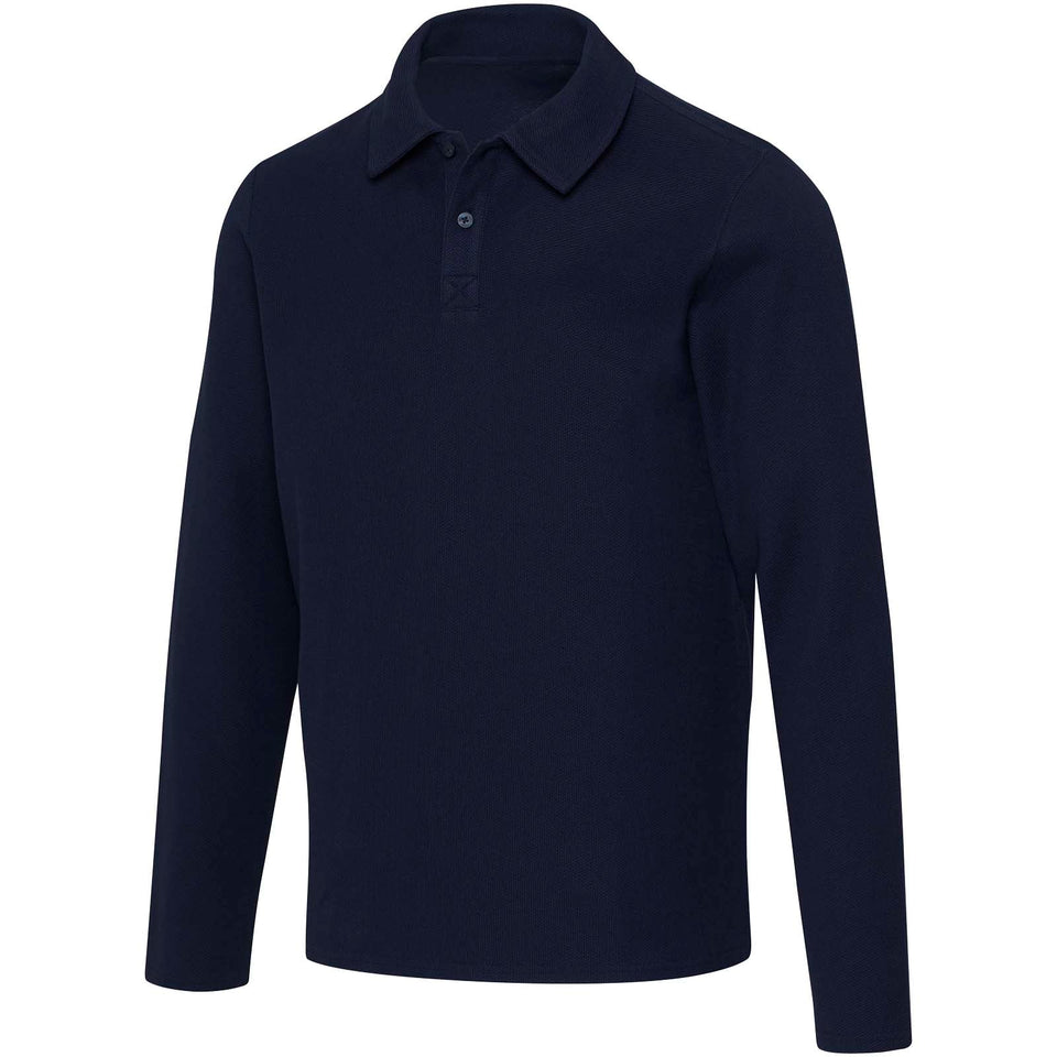 Polo unisex a maniche lunghe Apollo personalizzato con logo - Pubblienne