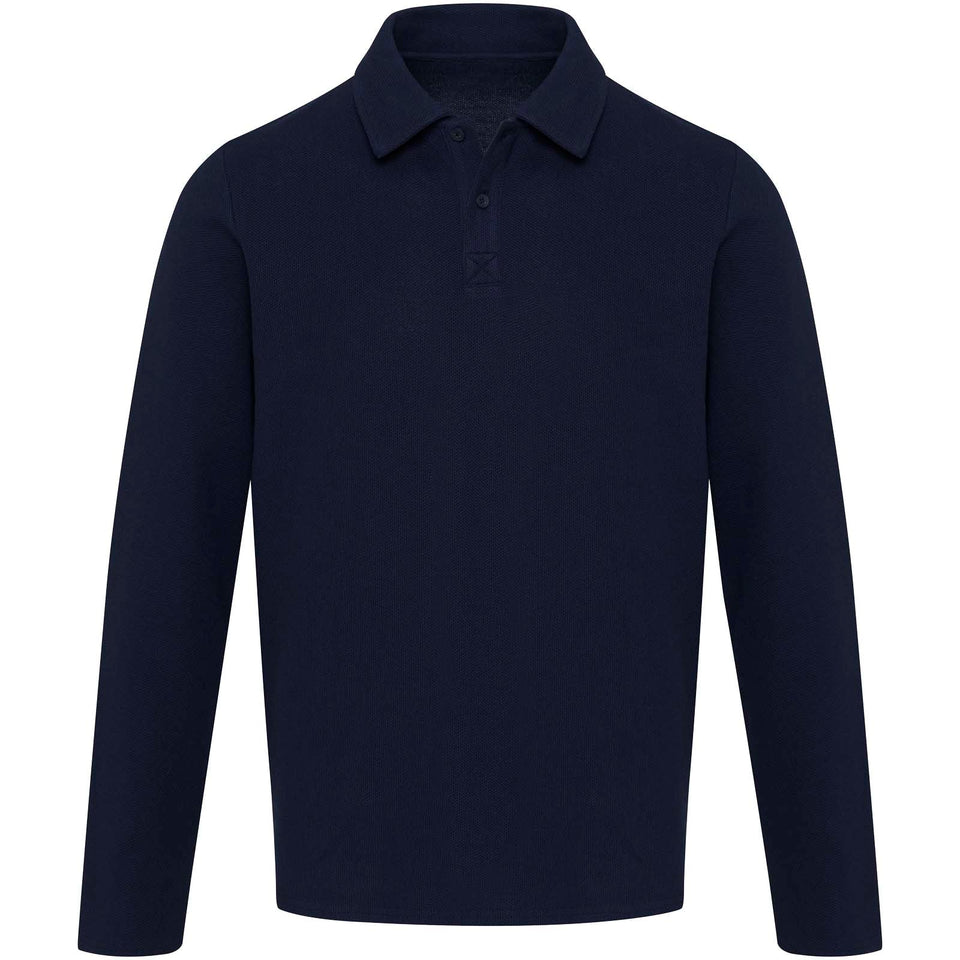 Polo unisex a maniche lunghe Apollo personalizzato con logo - Pubblienne
