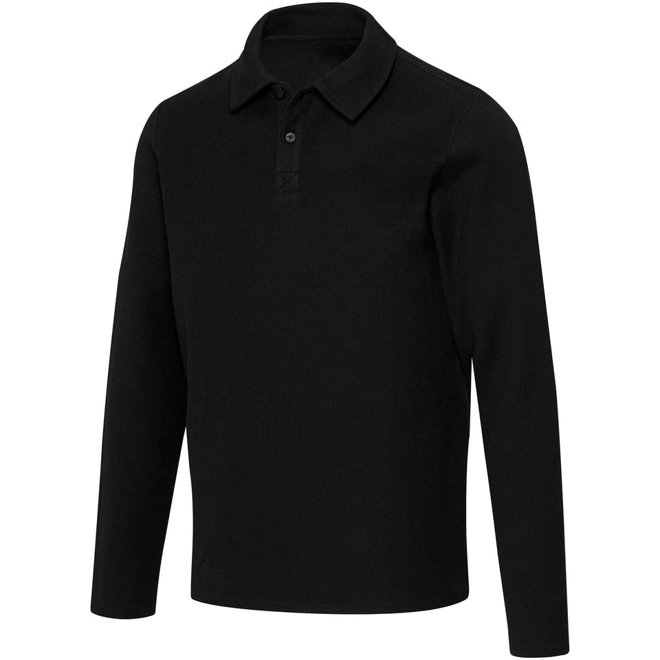 Polo unisex a maniche lunghe Apollo personalizzato con logo - Pubblienne