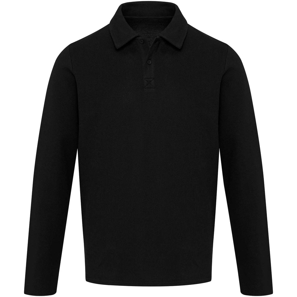 Polo unisex a maniche lunghe Apollo personalizzato con logo - Pubblienne