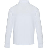 Polo unisex a maniche lunghe con mezza zip Zeus personalizzato con logo - Pubblienne