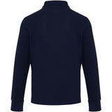 Polo unisex a maniche lunghe con mezza zip Zeus personalizzato con logo - Pubblienne