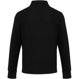 Polo unisex a maniche lunghe con mezza zip Zeus personalizzato con logo - Pubblienne