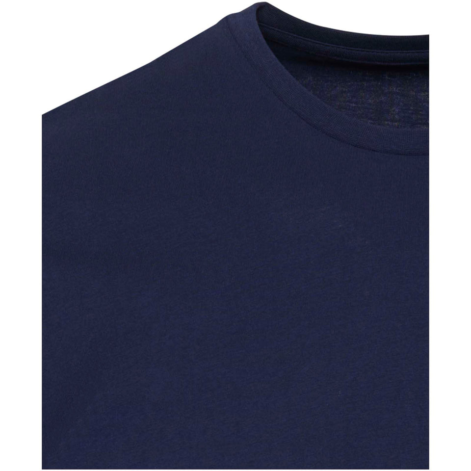 T-shirt a maniche corte unisex in tessuto biologico certificato OCS da da 160 g/m² Azurite personalizzato con logo - Pubblienne