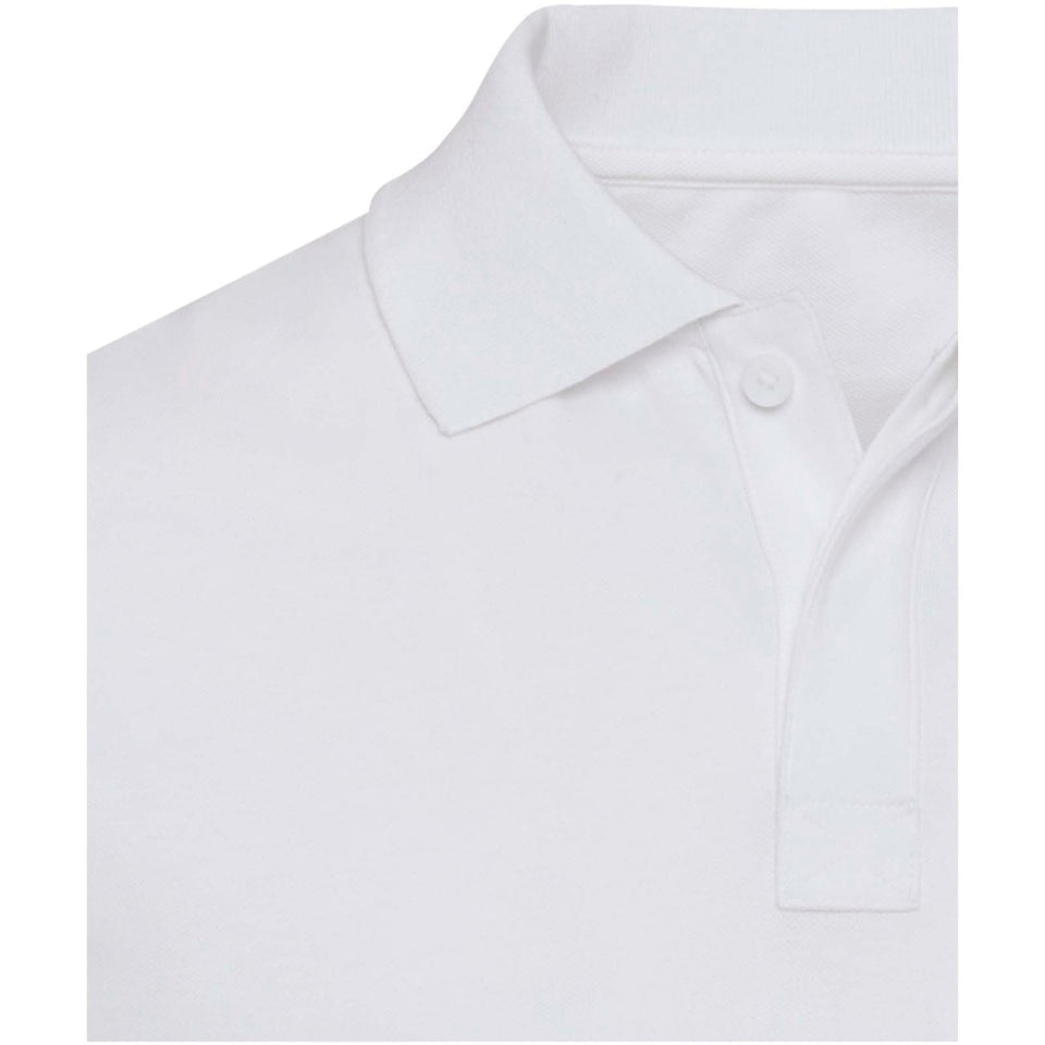 Polo a maniche corte unisex in tessuto biologico certificato OCS da da 180 g/m² Graphite personalizzato con logo - Pubblienne