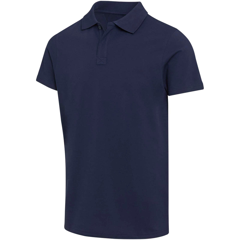 Polo a maniche corte unisex in tessuto biologico certificato OCS da da 180 g/m² Graphite personalizzato con logo - Pubblienne
