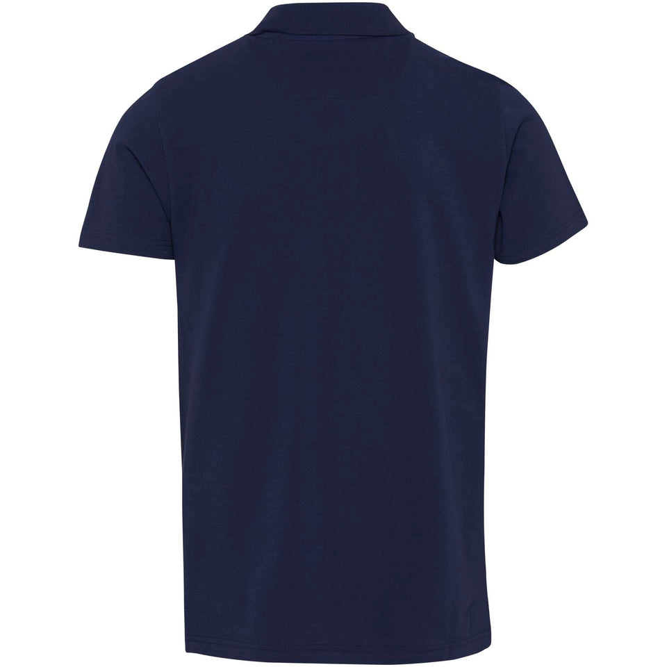 Polo a maniche corte unisex in tessuto biologico certificato OCS da da 180 g/m² Graphite personalizzato con logo - Pubblienne