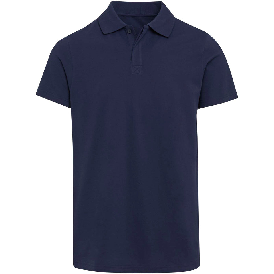 Polo a maniche corte unisex in tessuto biologico certificato OCS da da 180 g/m² Graphite personalizzato con logo - Pubblienne