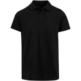 Polo a maniche corte unisex in tessuto biologico certificato OCS da da 180 g/m² Graphite personalizzato con logo - Pubblienne