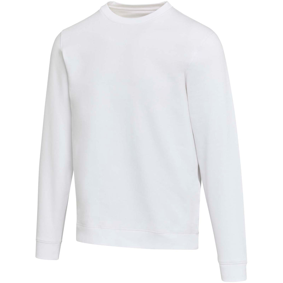 Maglione a girocollo unisex in tessuto biologico riciclato certificato OCS da 280 g/m² Jasper personalizzato con logo - Pubblienne