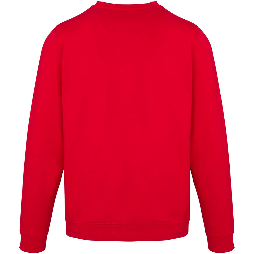 Maglione a girocollo unisex in tessuto biologico riciclato certificato OCS da 280 g/m² Jasper personalizzato con logo - Pubblienne