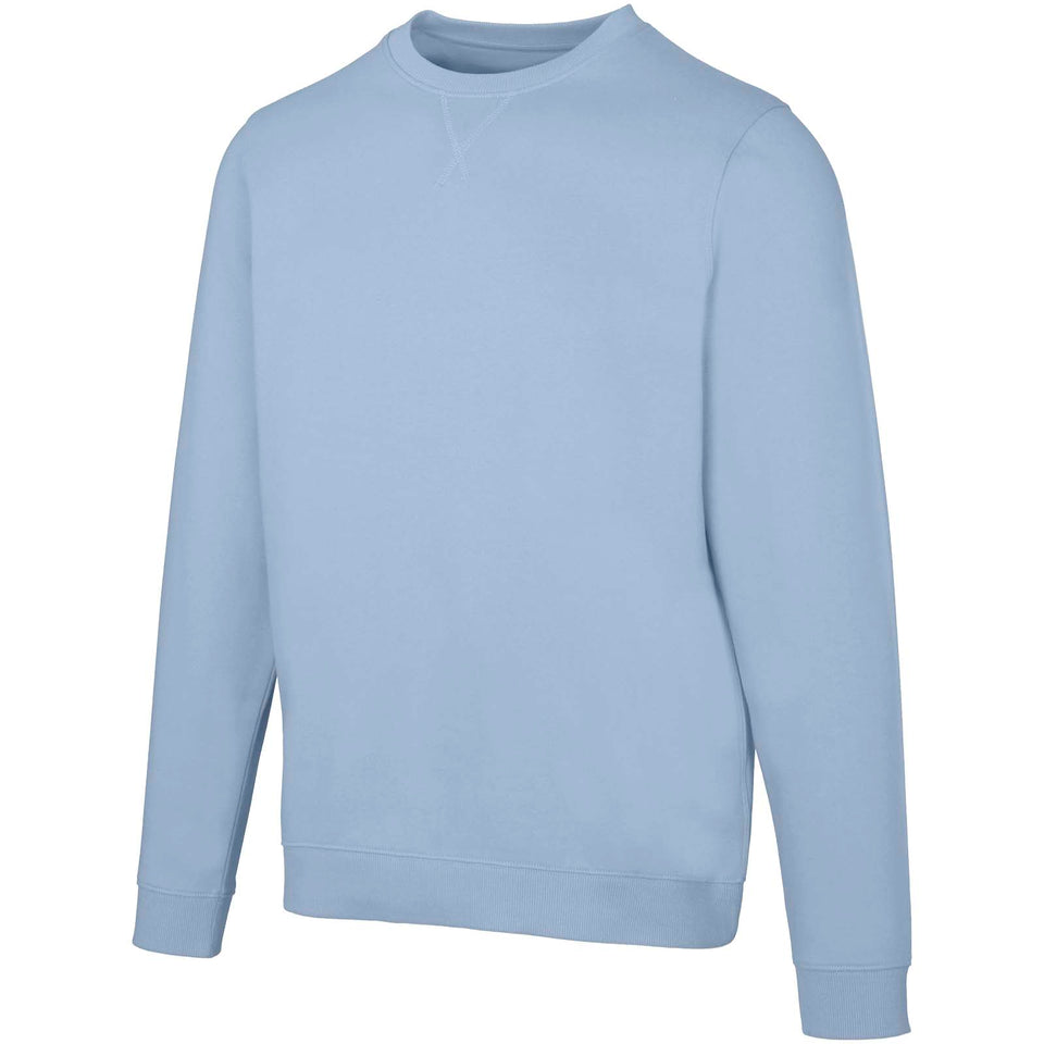 Maglione a girocollo unisex in tessuto biologico riciclato certificato OCS da 280 g/m² Jasper personalizzato con logo - Pubblienne