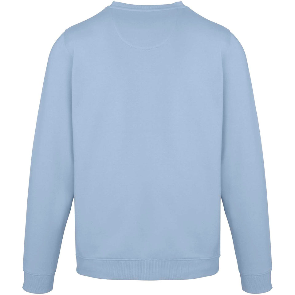 Maglione a girocollo unisex in tessuto biologico riciclato certificato OCS da 280 g/m² Jasper personalizzato con logo - Pubblienne