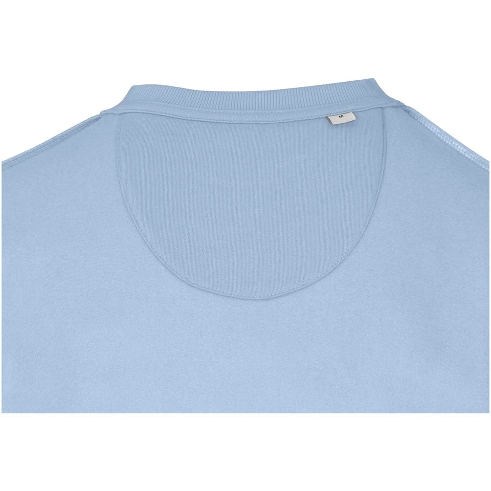 Maglione a girocollo unisex in tessuto biologico riciclato certificato OCS da 280 g/m² Jasper personalizzato con logo - Pubblienne